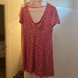 A dress from shein, It’s a large but I dont have the chest for this dress.